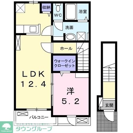 ベル ソレイユの物件間取画像